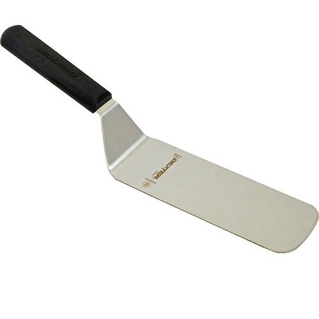 Allpoints Spatula, 3" X 8" Black Handle (Bacon) 8011179